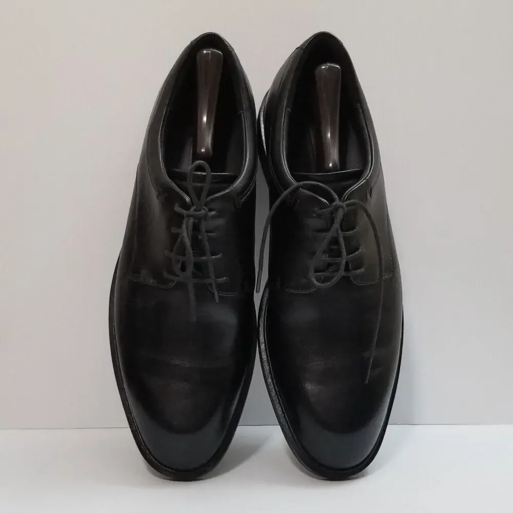 Ecco Metropole London Loafers Dress Shoes Mens Sz 13-13.5 US 47 EU Black Leather